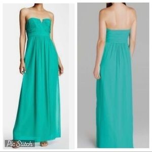 Ted Baker London Ruched Strapless Gown